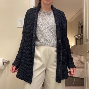 Gap Designed & Crafted Navy Knit Cardigan